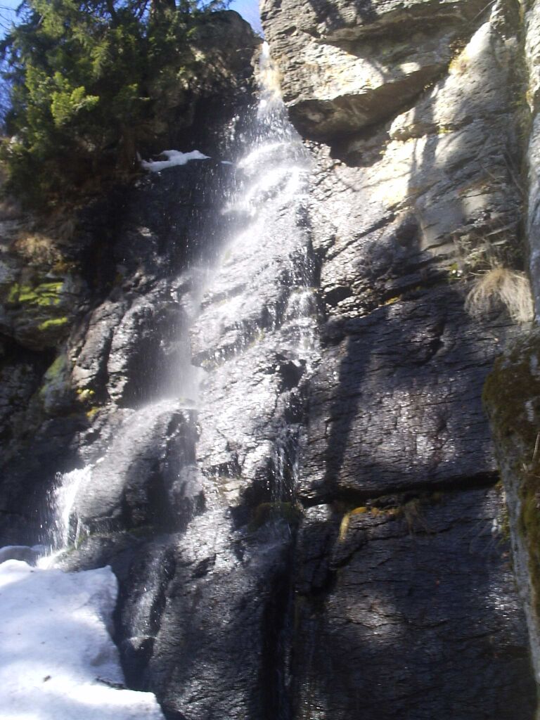 Bystre waterfall