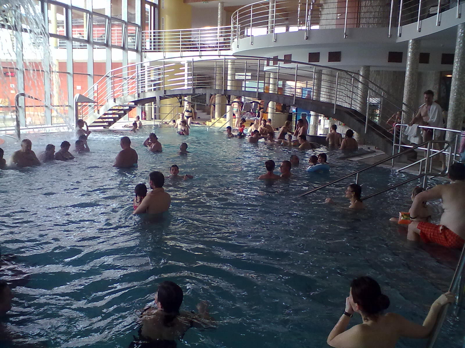 Thermal swimming pool in Podhajska