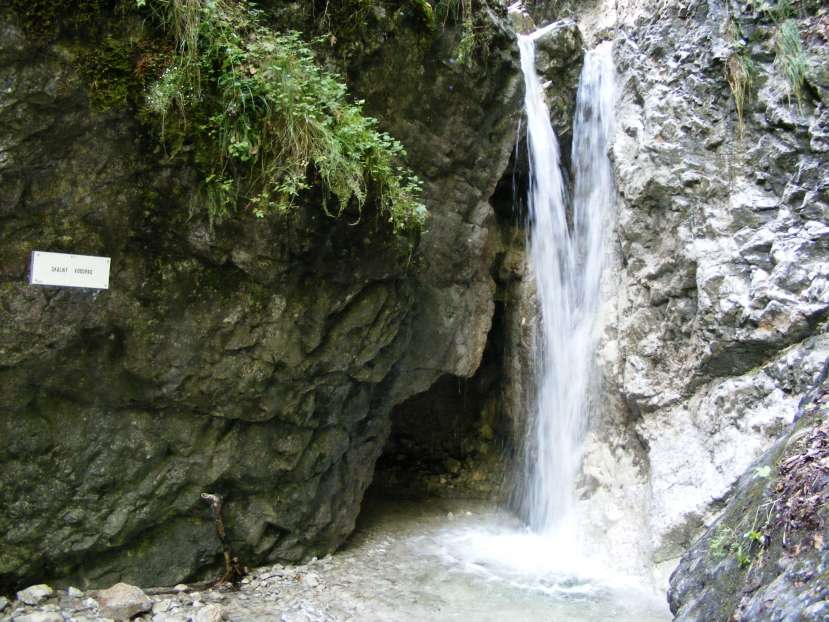 Rock waterfall (Slovak Paradise)