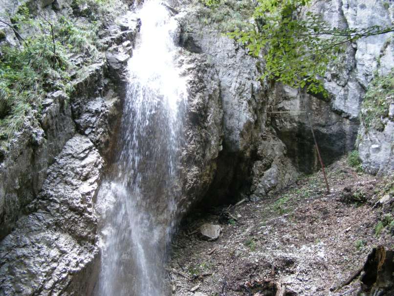 Veil waterfall (Slovak Paradise)