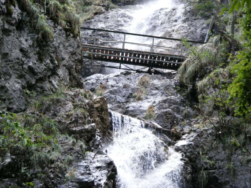 Veil waterfall (Slovak Paradise)