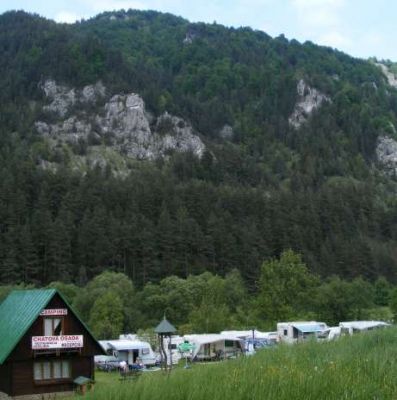 Camp cottage settlement in Haligovce