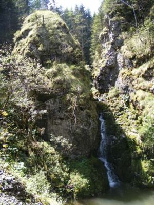 Vodopád na potoku Borovianka
