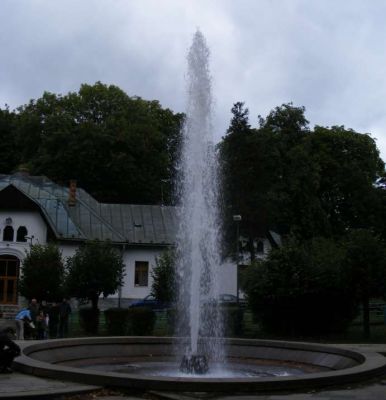 Geyser in Herlany