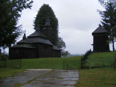 Drevený kostol v obci Šemetkovce
