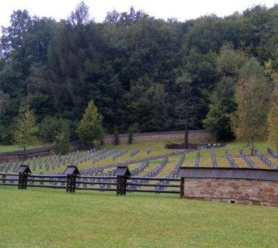 Military graveyard in Hunkovce