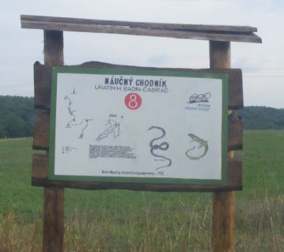 Náučný chodník Uňatín H. Badín Čabraď