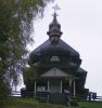 Drevený kostol v obci Nižný Komárnik - Kostoly Slovenska