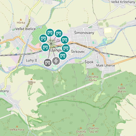 Mapa projektov EIA