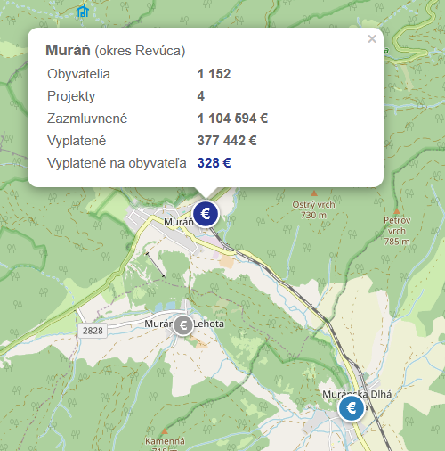 Mapa eurofondov